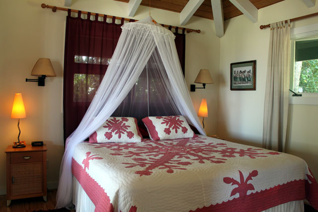 Master bedroom with a King Size Bed